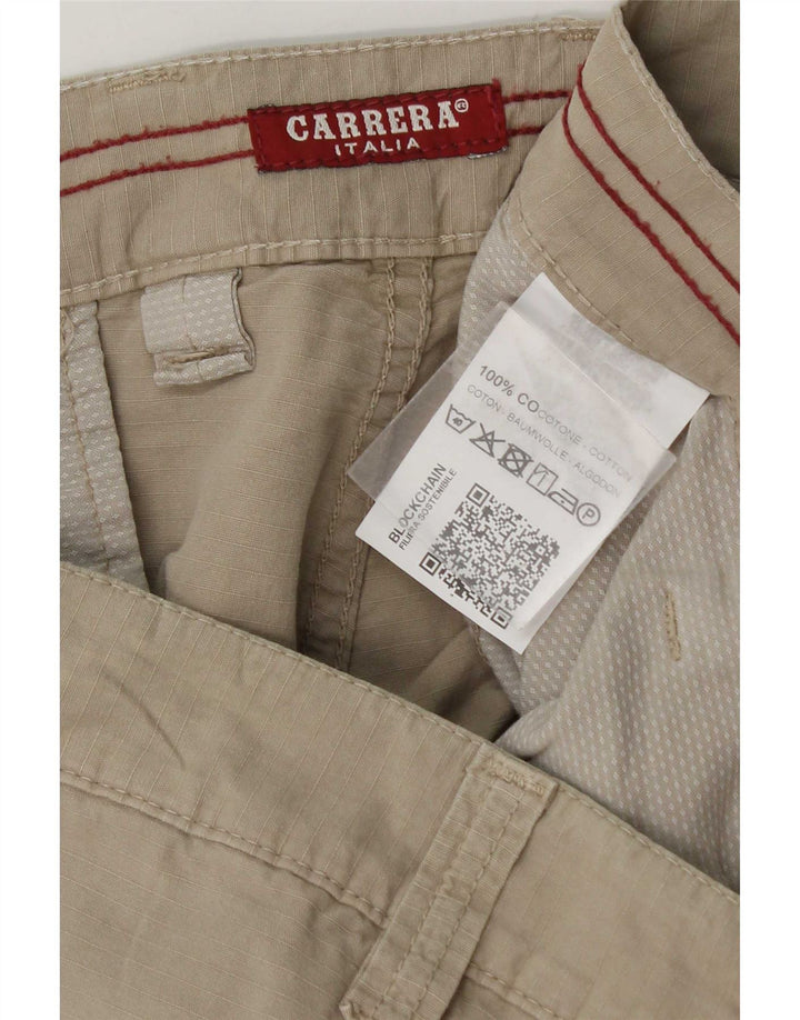 Pantaloni scurți cargo pentru bărbați Carrera W38 XL bumbac bej