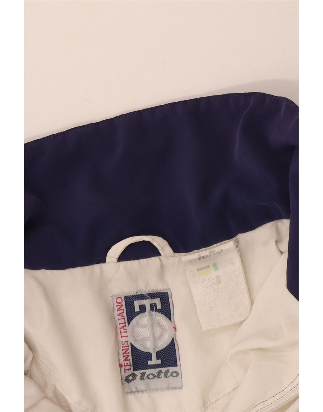 Jachetă de trening pentru bărbați LOTTO IT 50 Medium White Colorblock