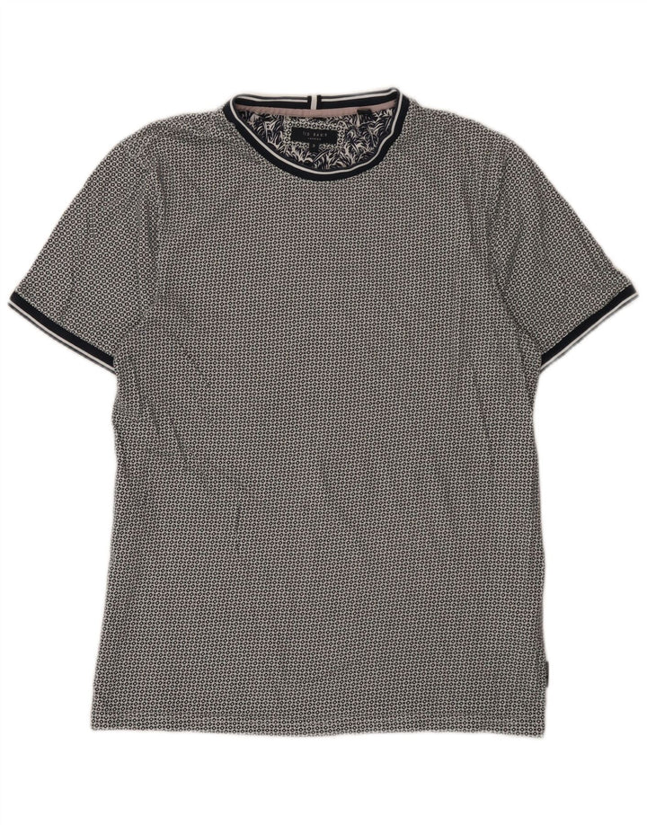 Tricou Bărbați Ted Baker Mărimea Top 3 Medium Bleumarin Bumbac cu pete