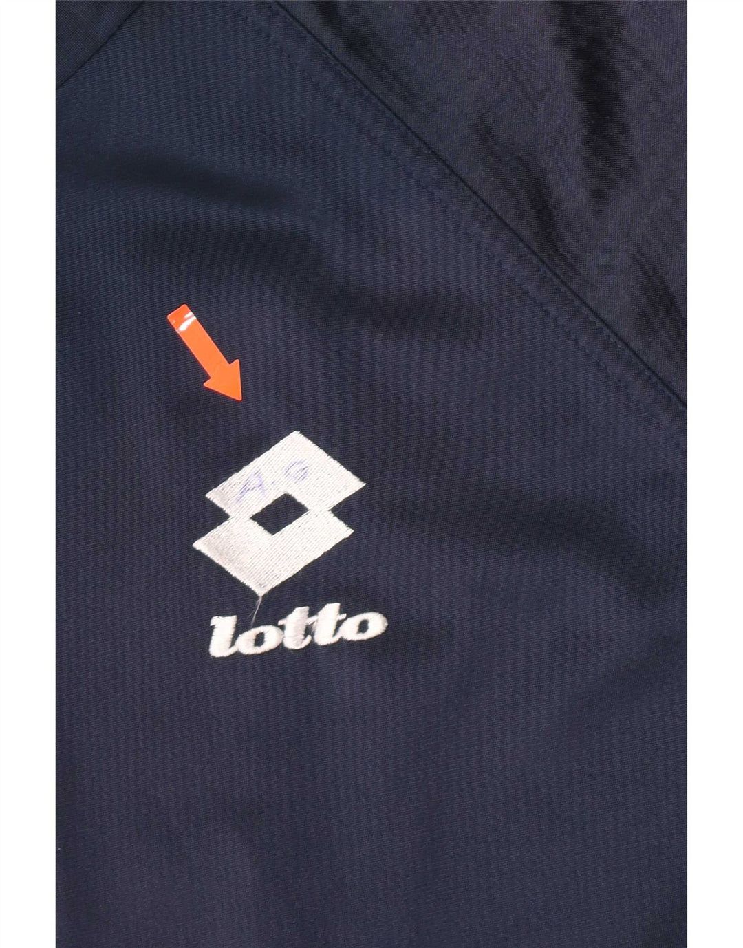 Jachetă de trening grafică pentru bărbați Lotto XL, albastru marin, color block