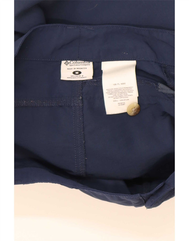 Pantaloni scurți cargo Columbia pentru femei, mediu W32, nailon bleumarin
