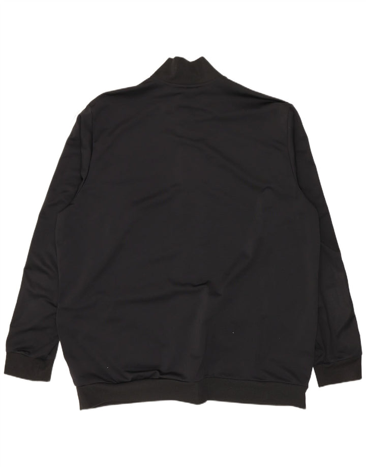 Jachetă de trening pentru bărbați Adidas UK 52/54 2XL Poliester negru