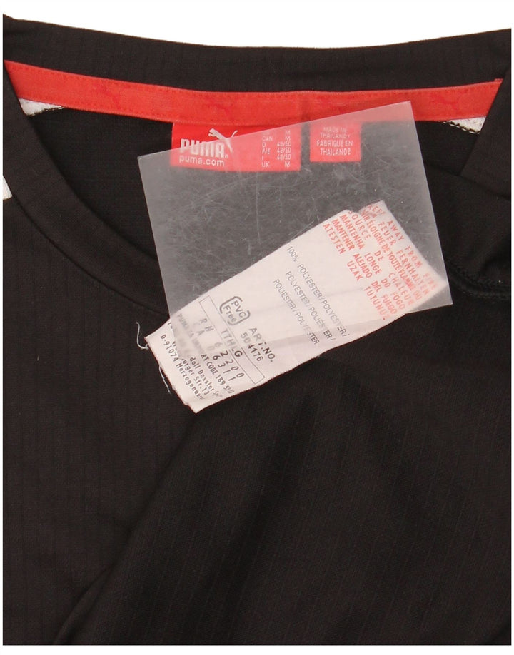 Vestă grafică pentru bărbați Puma, negru mediu, poliester, sport