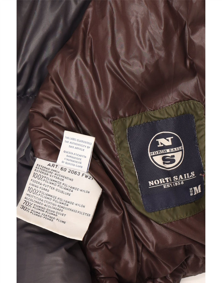 Jachetă căptușită pentru bărbați NORTH SAILS UK 38 Medium Brown Poliamidă