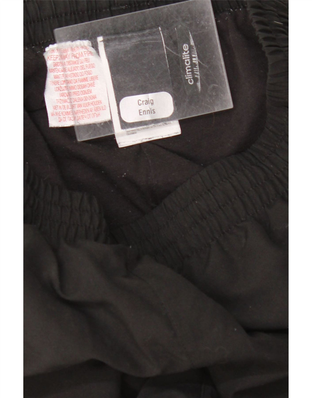 Pantaloni de trening ADIDAS Climalite pentru baieti Joggeri 13-14 ani negru