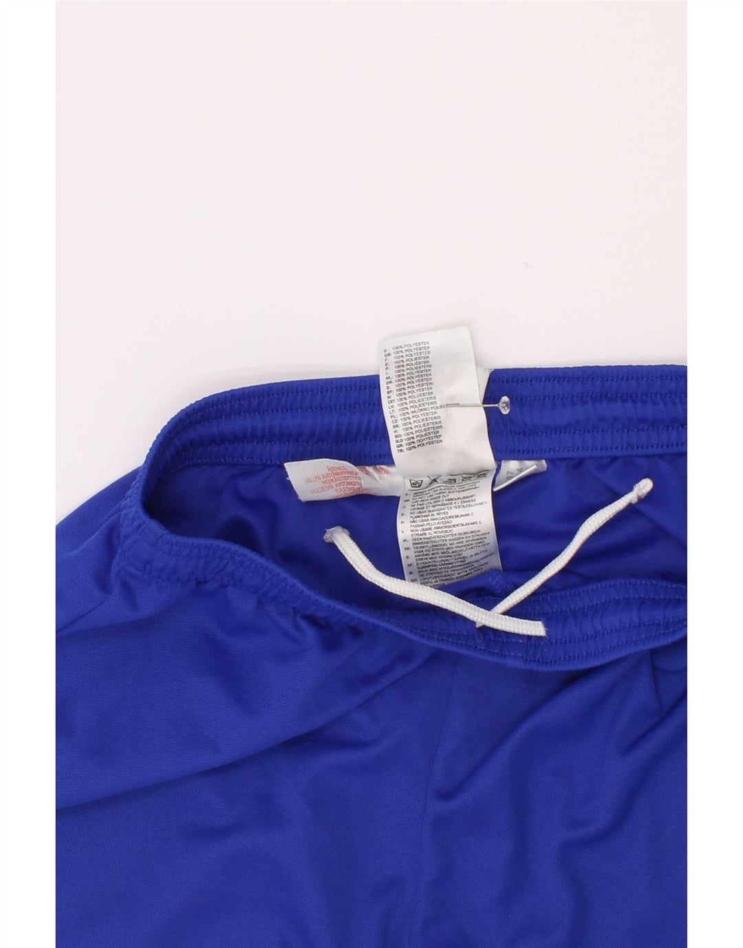 Pantaloni scurți sport pentru băieți Adidas Climalite 9-10 ani poliester albastru