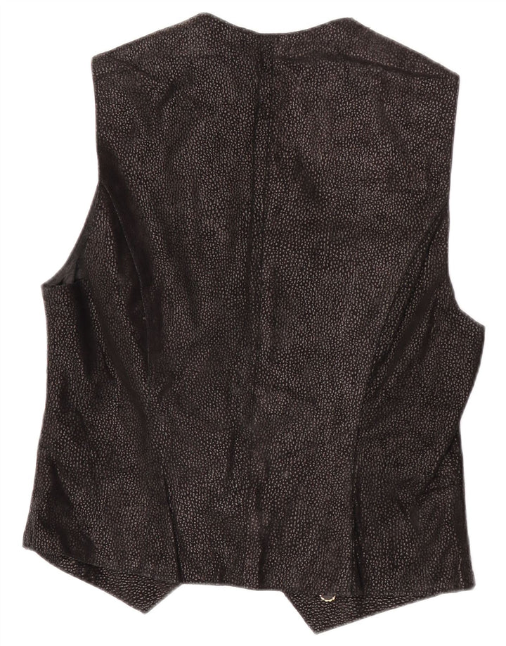 Vestă vintage pentru femei UK 14 Medium Black