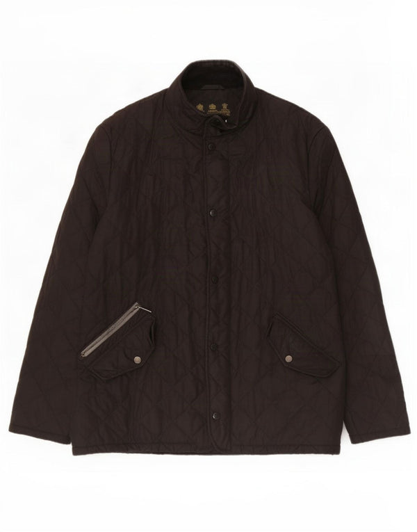 Jachetă matlasată pentru bărbați Barbour UK 42 XL Negru