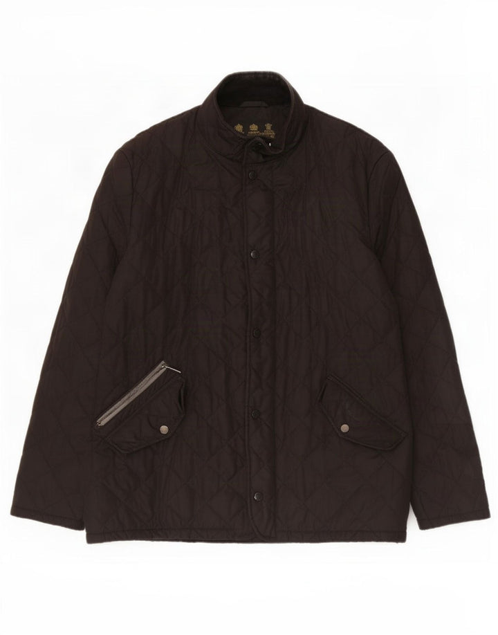 Jachetă matlasată pentru bărbați Barbour UK 42 XL Negru