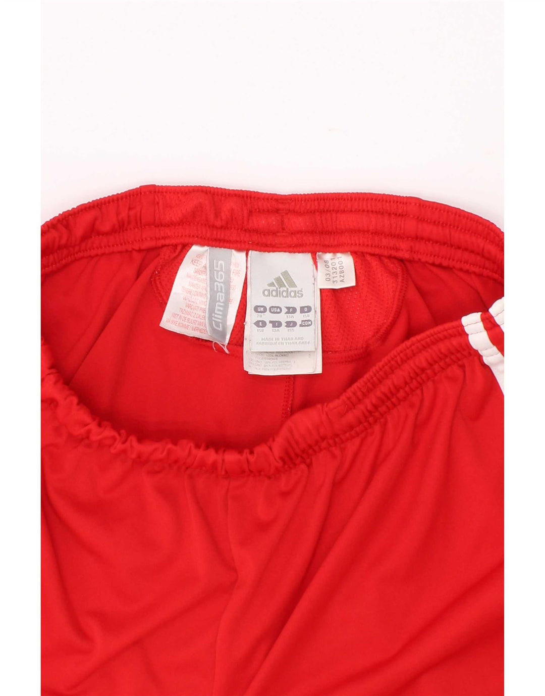 Pantaloni scurți sport Liverpool pentru băieți Adidas 12-13 ani poliester roșu