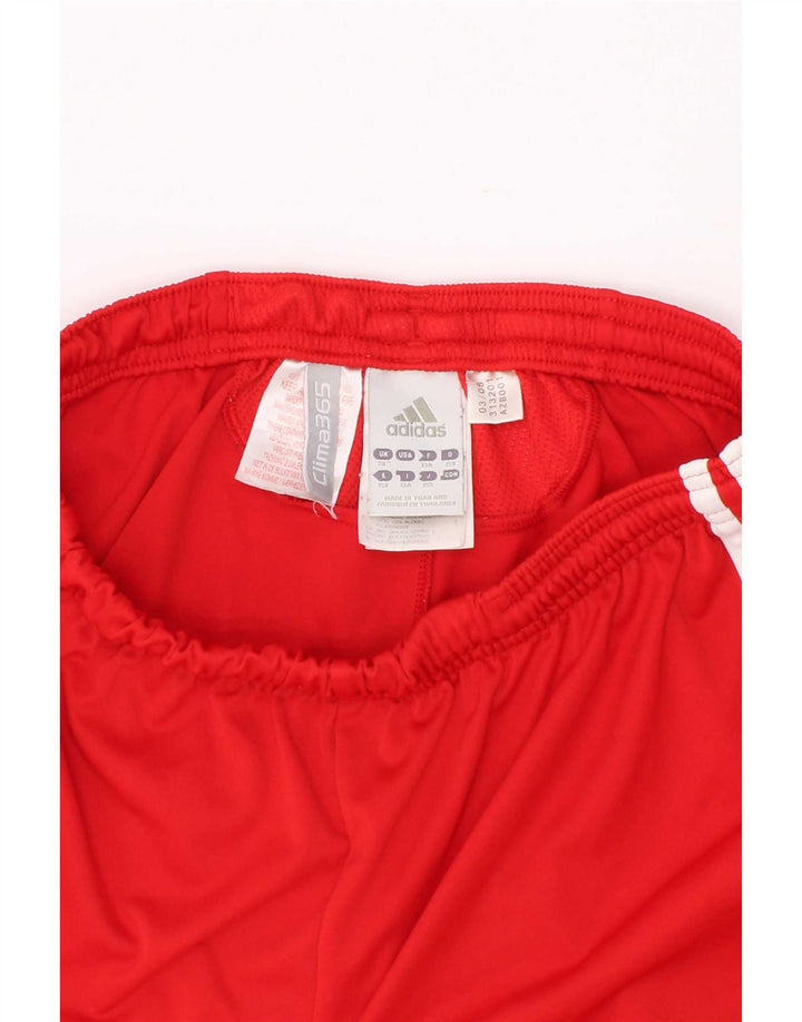 Pantaloni scurți sport Liverpool pentru băieți Adidas 12-13 ani poliester roșu