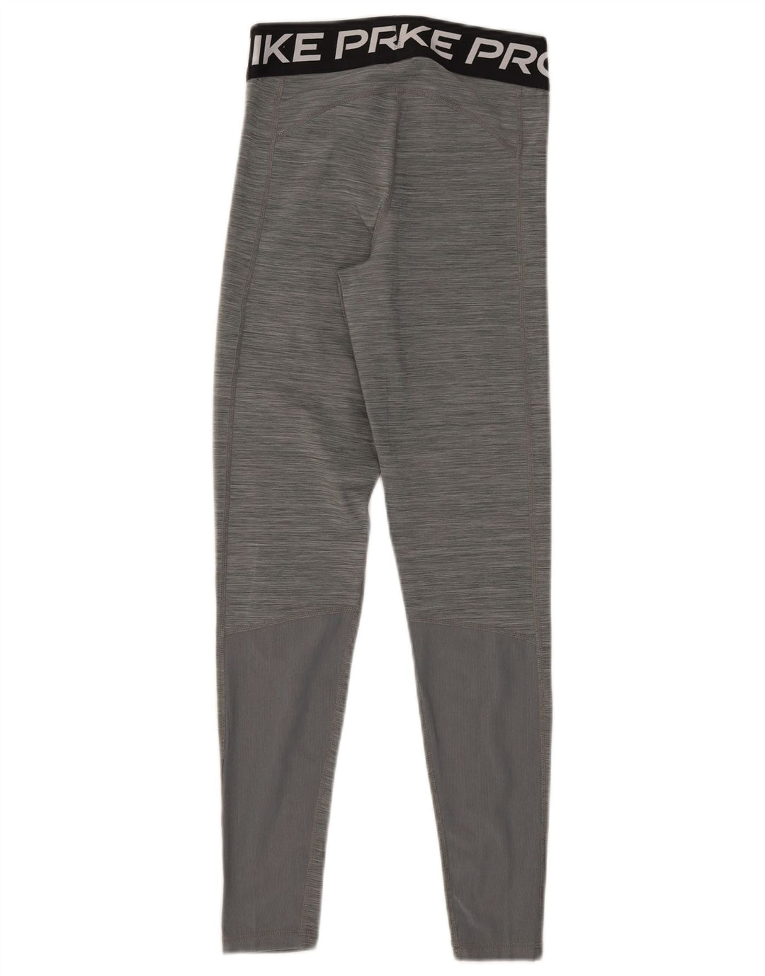 Leggings cu grafice Nike Dri Fit pentru femei UK 8 Small Gri Flecked