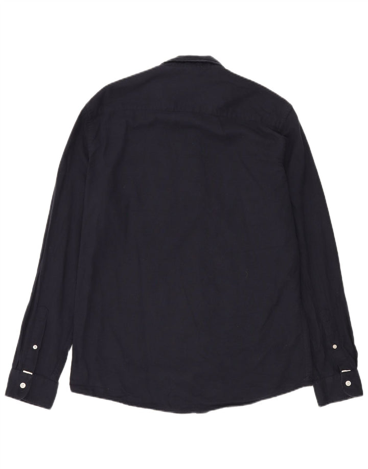 FRENCH CONNECTION Cămașă Slim Fit pentru bărbați din bumbac mare, albastru bleumarin