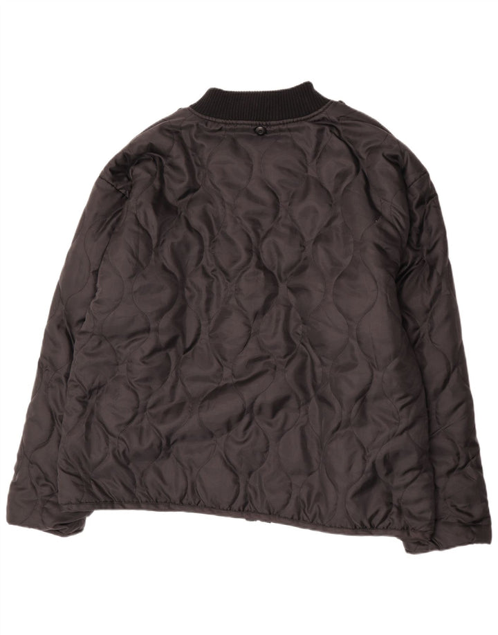 Jachetă căptușită Brandit pentru bărbați UK 48 4XL Poliester negru