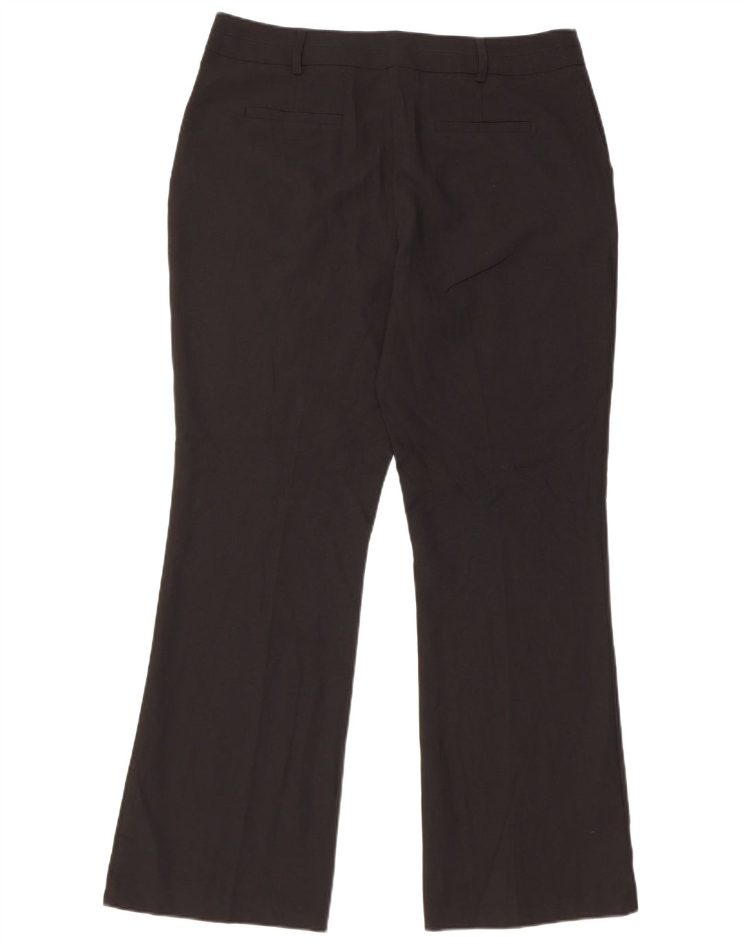Pantaloni chino Bootcut M&Co pentru femei UK 14 Large W32 L29 Poliester negru