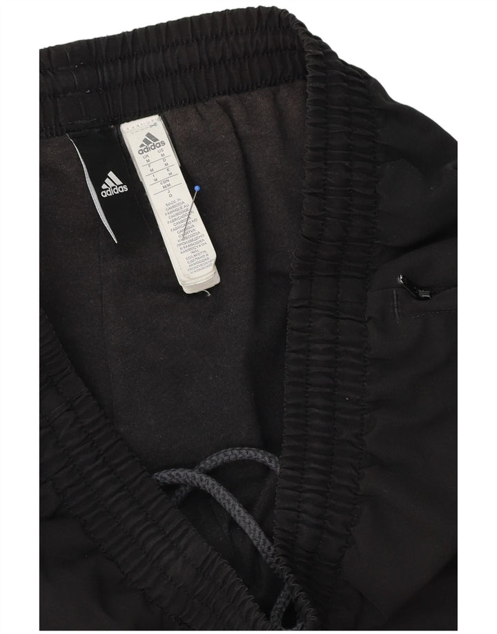 Pantaloni de trening ADIDAS pentru bărbați Joggeri poliester mediu negru
