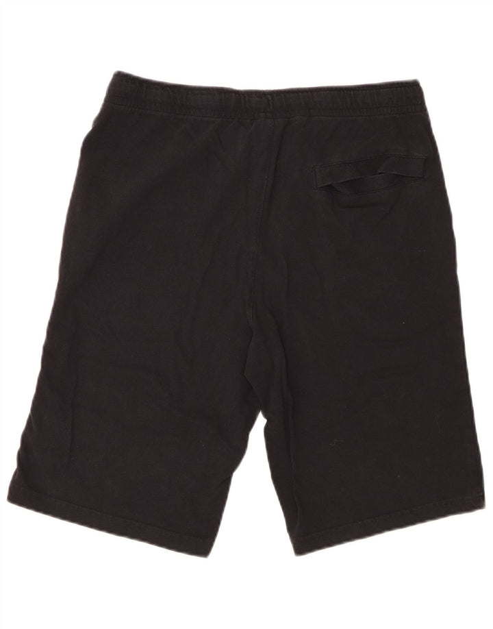 NIKE Mens Sport Shorts Large  Black Cotton