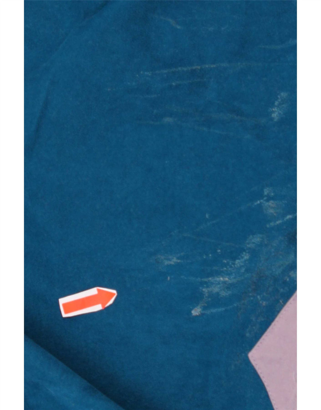 Ande Womens Velour Tracksuit Trousers XL Blue Colourblock Polyester