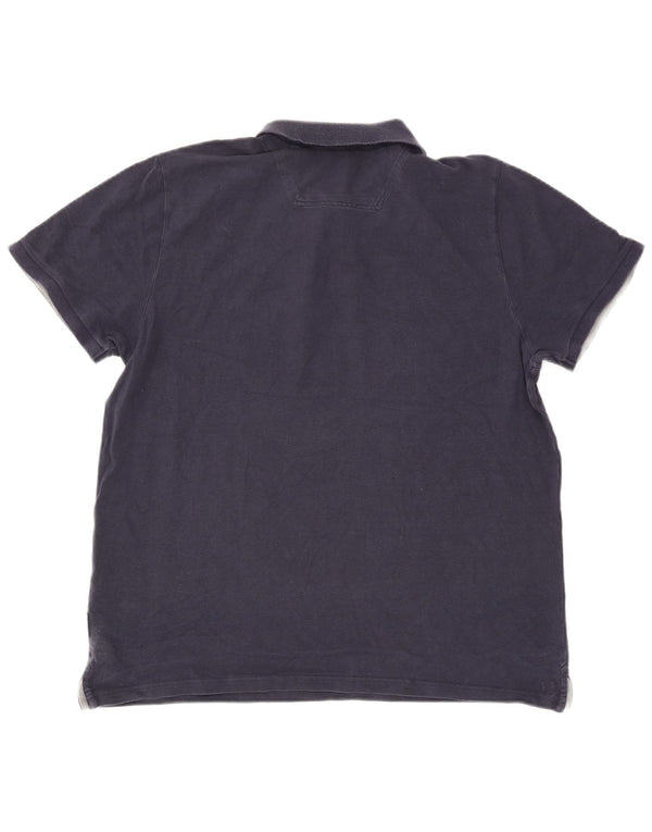 Cămașă polo pentru bărbați Joules Slim Fit XL, bumbac bleumarin