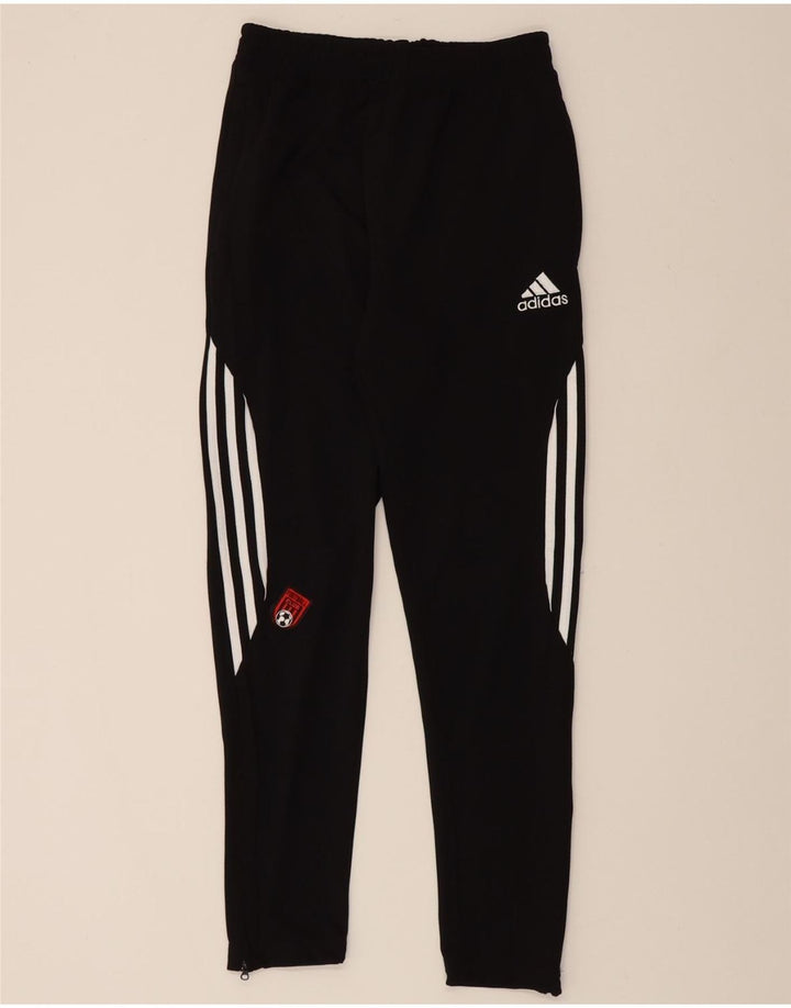 ADIDAS Mens Tracksuit Trousers Medium  Black Nylon Vintage Adidas and Second-Hand Adidas from Messina Hembry 