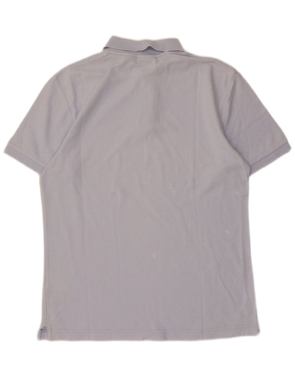 Fila Mens Polo Shirt Medium Blue Cotton