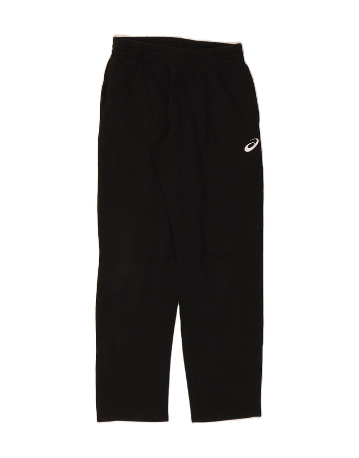 ASICS Womens Tracksuit Trousers UK 8 Small  Black Cotton Vintage Asics and Second-Hand Asics from Messina Hembry 