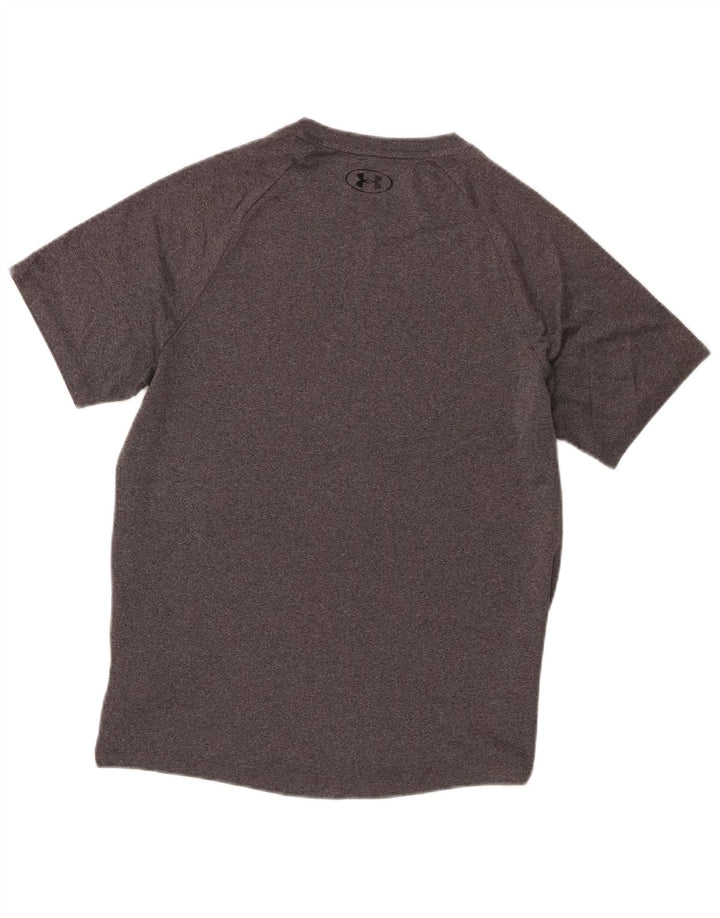 Tricou Under Armour pentru bărbați Top mic, gri, poliester