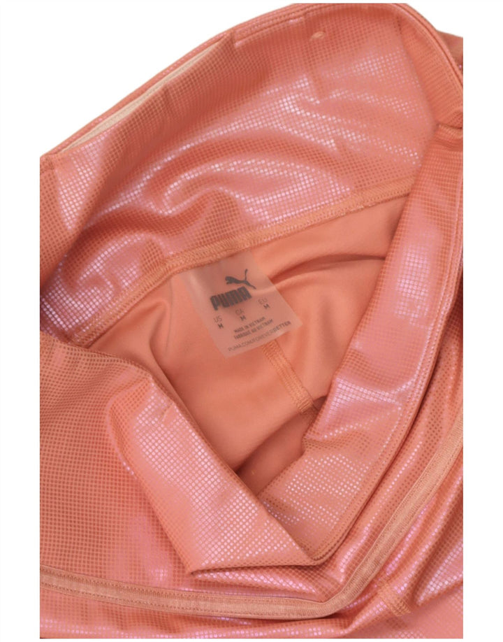 Leggings crop pentru femei Puma UK 12, roz mediu