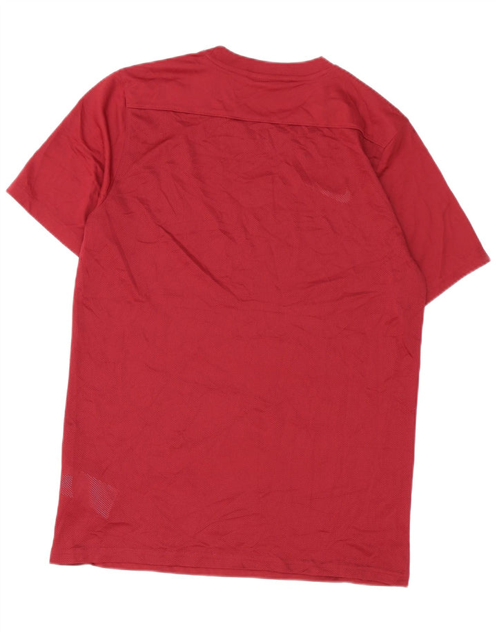 Tricou subțire Nike Dri Fit pentru bărbați Top mare din poliester Bordeaux
