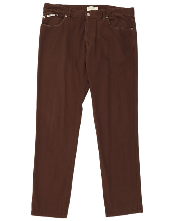 Pantaloni casual drepti pentru bărbați Benetton W36 L32 maro