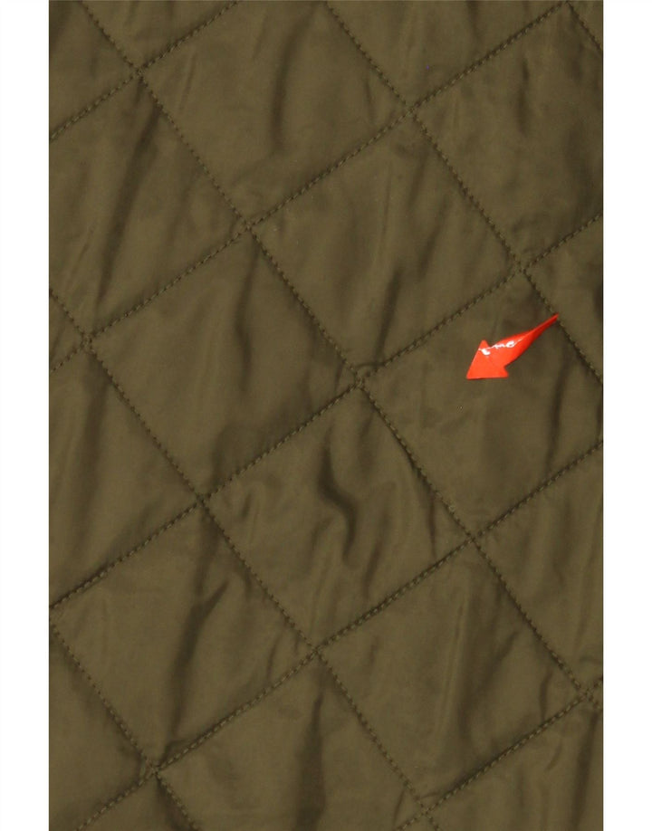 Jachetă matlasată pentru bărbați BARBOUR UK 40, mare, kaki, poliamidă