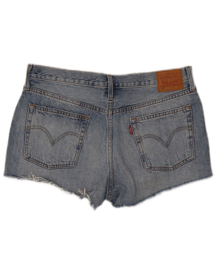 Pantaloni scurți Levi's 501 Denim W32, bumbac albastru mediu