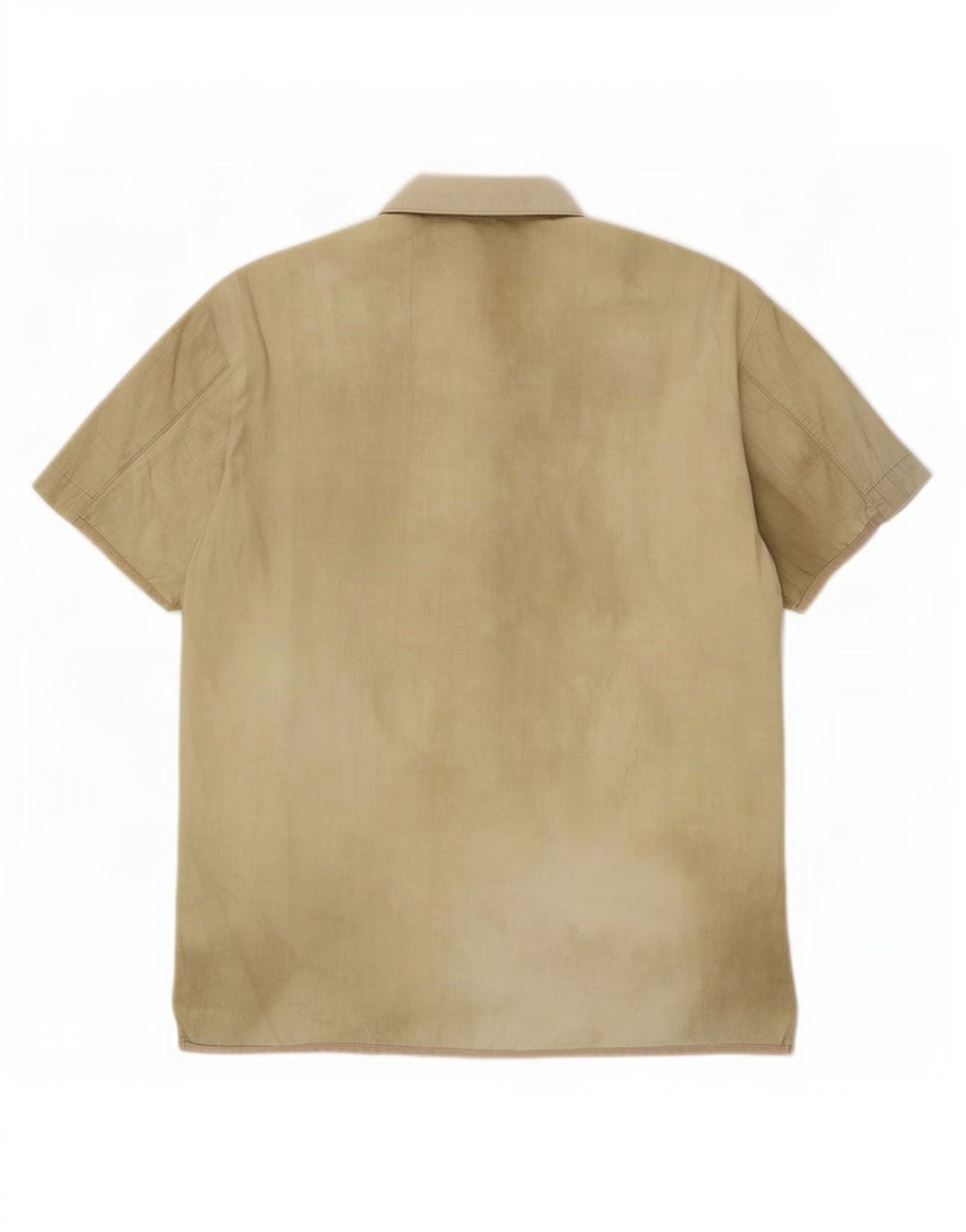 Cămașă cu mânecă scurtă pentru bărbați Hugo Boss Bej mediu Tie Dye