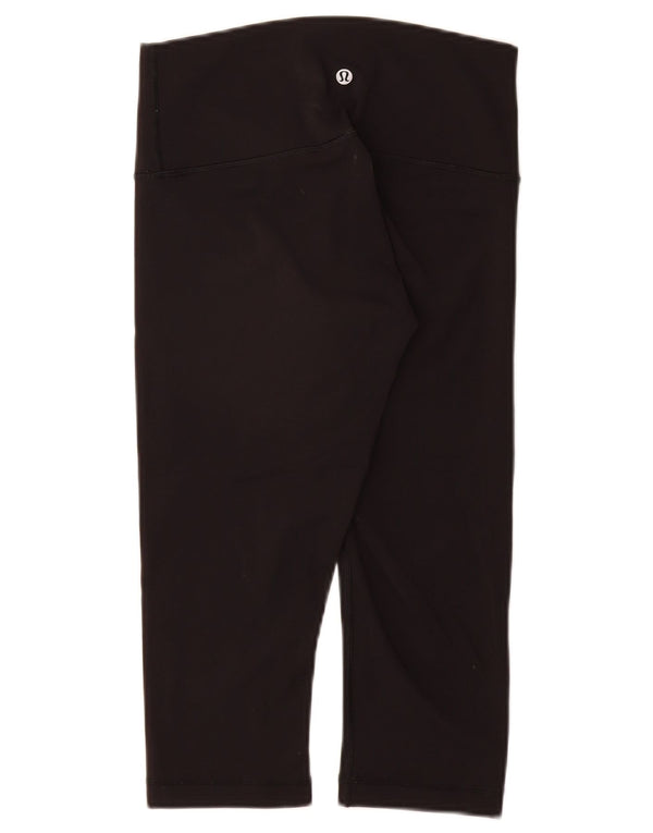 LULULEMON Leggings Capri pentru femei US 6 Medium Black Nylon
