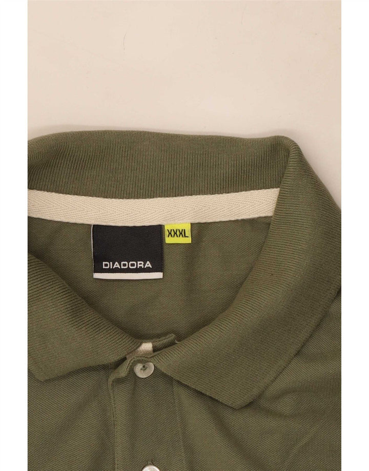 Tricou polo pentru bărbați Diadora 3XL kaki