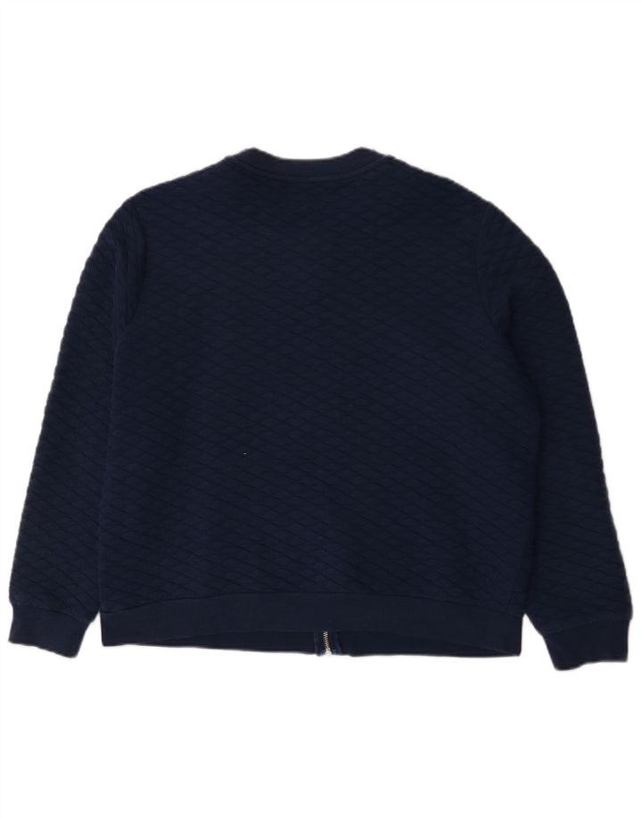 Jachetă de trening pentru femei Marks & Spencer UK 18 XL Bleumarin Geometric