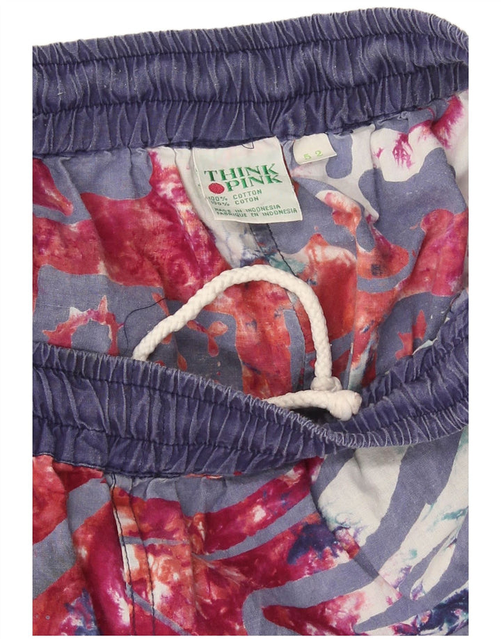 Pantaloni de trening pentru femei Think Pink IT 52 2XL W32 Multicolor