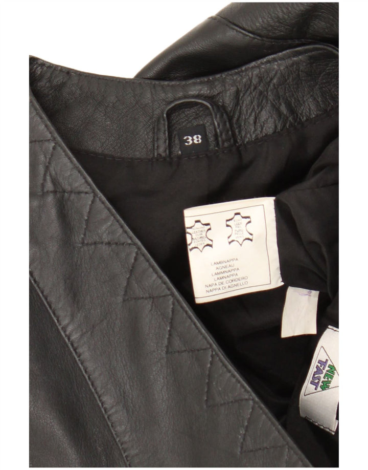 Gilet nou Fast din piele pentru femei EU 38 Medium Black Leather