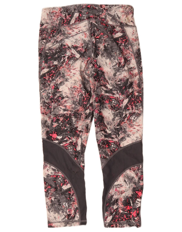 Leggings Calvin Klein pentru femei cu model abstract, UK 8 mici, multicolori