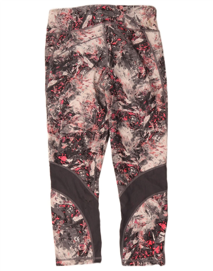 Leggings Calvin Klein pentru femei cu model abstract, UK 8 mici, multicolori