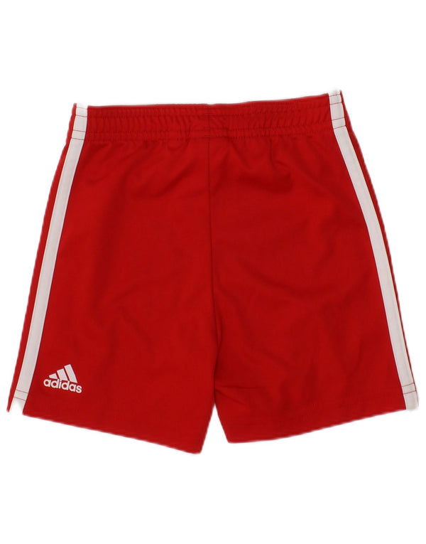 Adidas Baby Boys Liverpool Graphic Sport Shorts 6-9 Luni Poliester Roșu