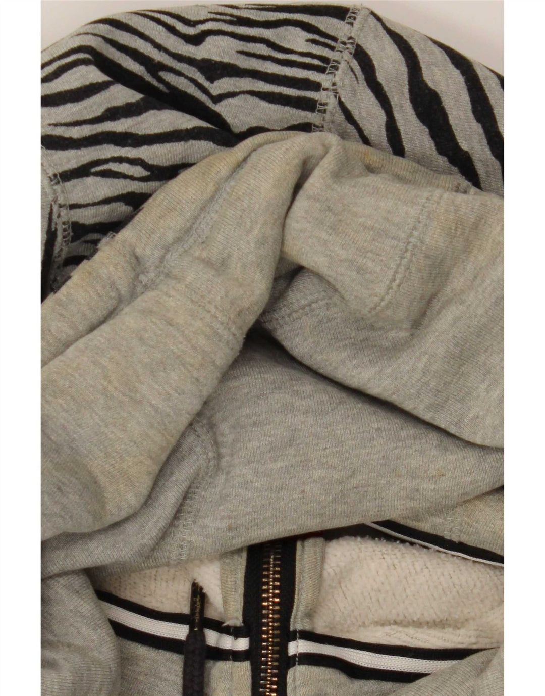 Nike Womens Oversized UK 20 2XL Gri Animal Print Bumbac