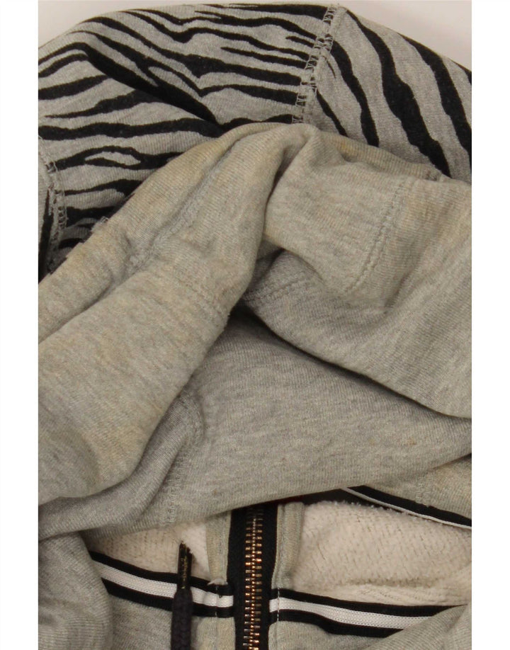 Nike Womens Oversized UK 20 2XL Gri Animal Print Bumbac