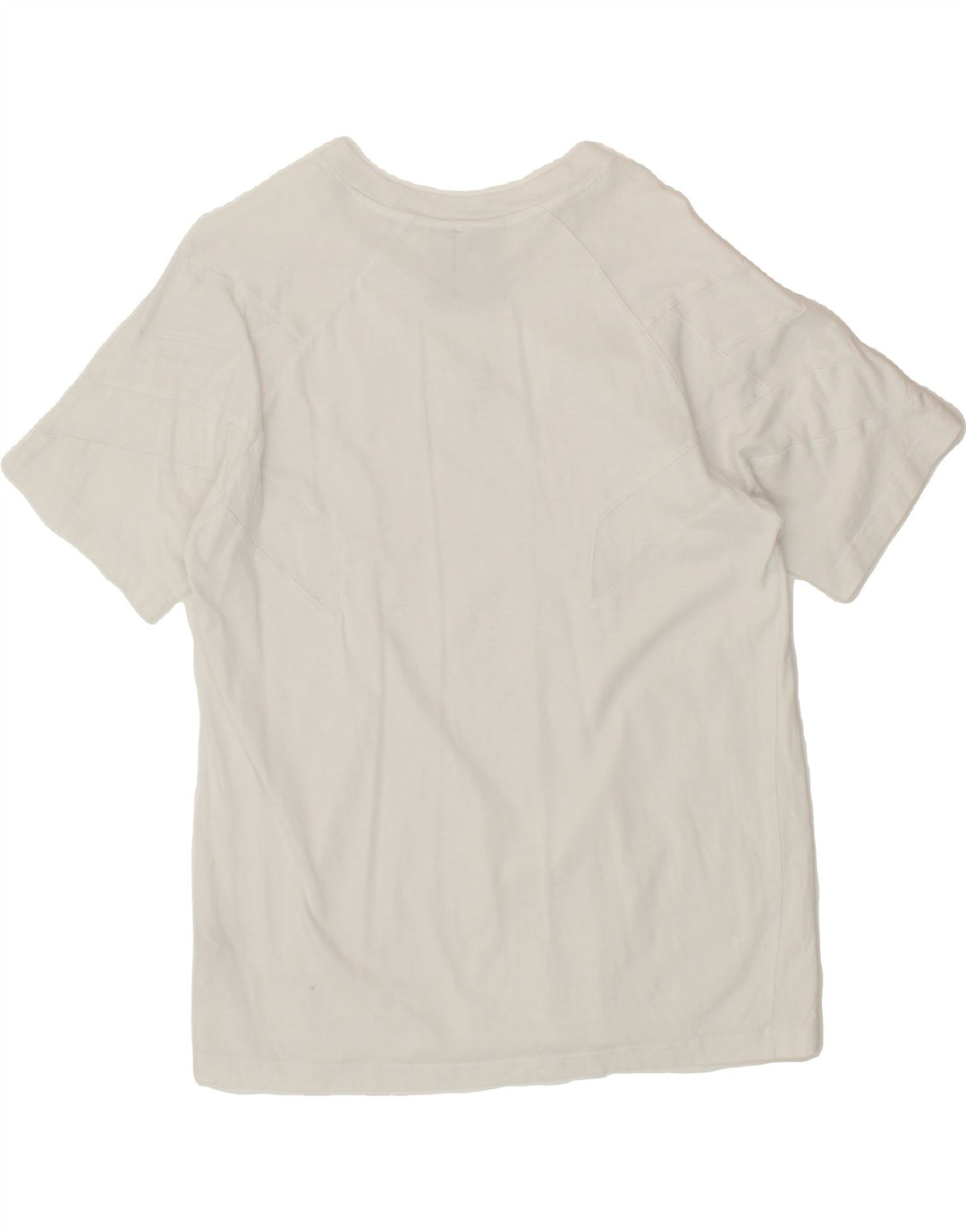 ADIDAS Mens T-Shirt Top Medium White Cotton Vintage Adidas and Second-Hand Adidas from Messina Hembry 