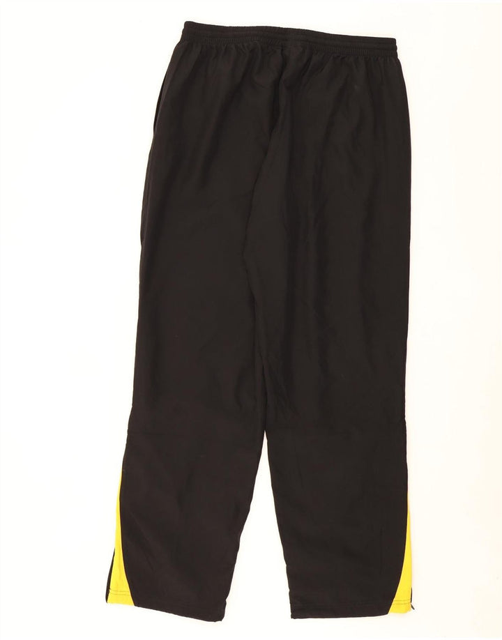 PUMA Mens Tracksuit Trousers XL Black Colourblock Polyester