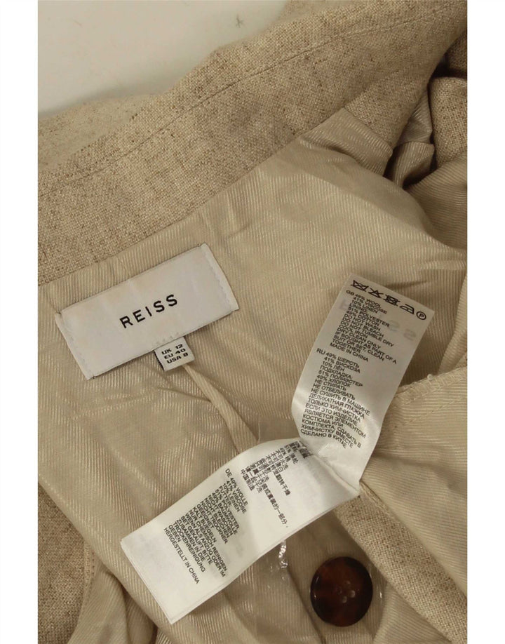 Salopetă fără mâneci pentru femei Reiss UK 12 Medium Beige Lână