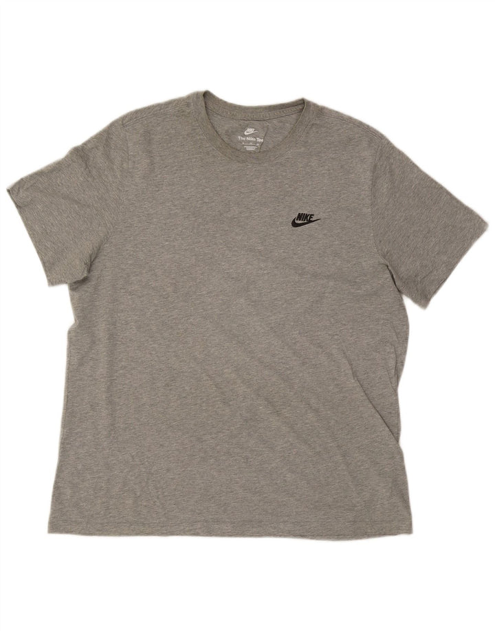 Tricou pentru bărbați Nike Top XL bumbac gri