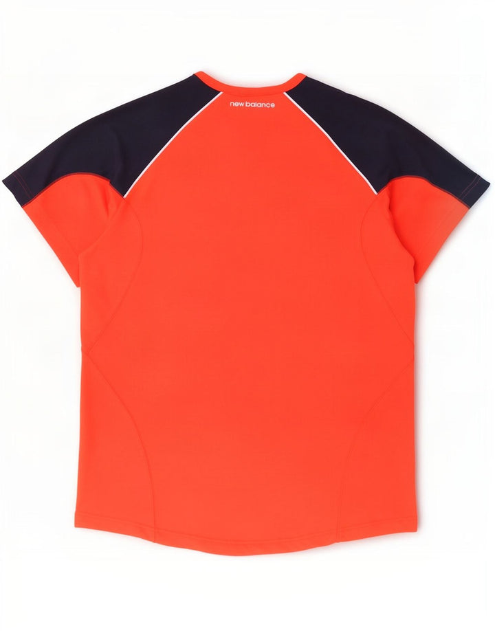 Tricou pentru bărbați New Balance Top XL Roșu Poliester color bloc