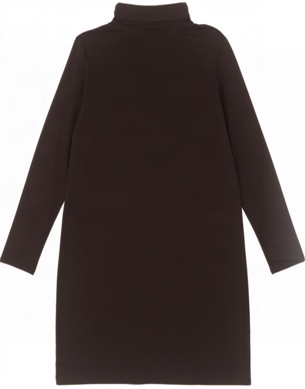 Rochie tricou cu mânecă lungă pentru femei Superdry UK 14 Large Black Modal