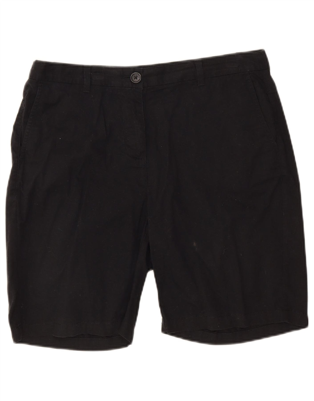 Pantaloni scurti chino pentru femei Marks & Spencer UK 12 Medium W30 Bumbac negru